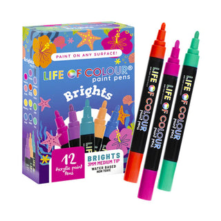Life of Colour Paint Pens Brights