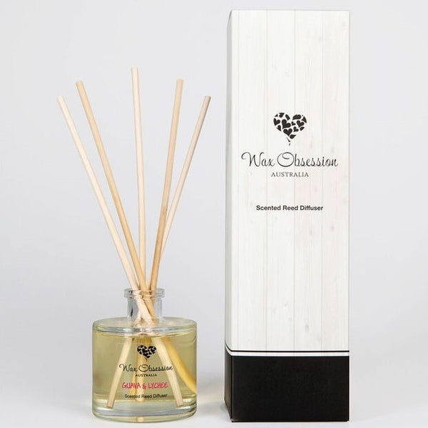 Wax Obsession Reed Diffuser -  Guava & Lychee
