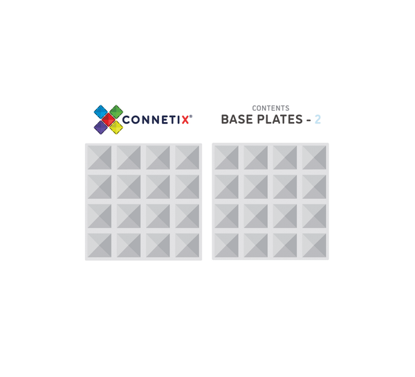 Connetix 2 Piece Plate Pack