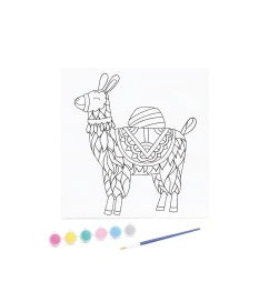 Canvas Art - Llama