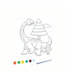 Canvas Art - Dinosaur