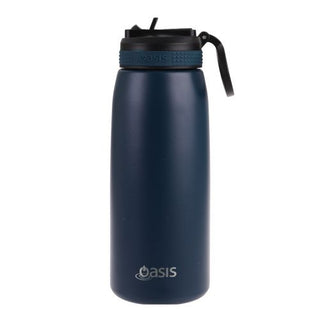 Oasis Double Wall Insulated Drinker 780ml Sipper Straw