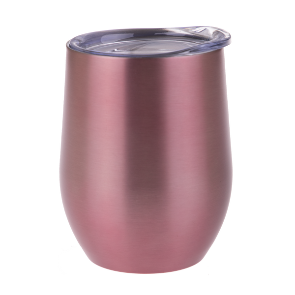 Double wall wine tumbler - rose