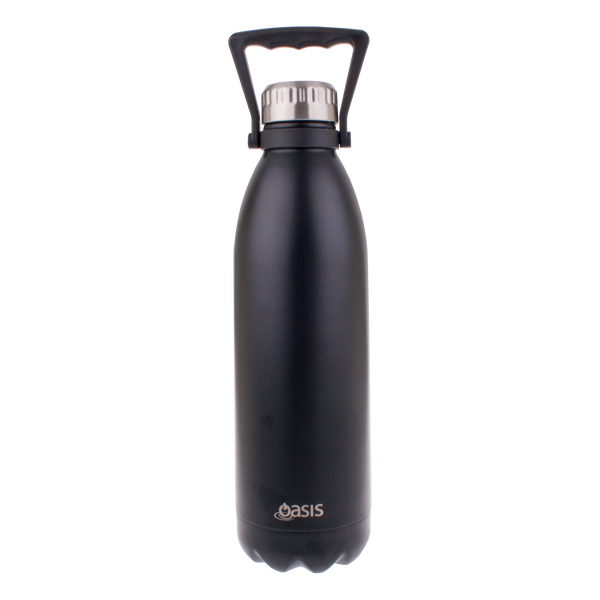 Oasis Double wall Insulated Drinker 1.5ltr - black