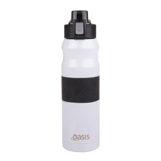 Oasis Double wall insulated Sports Bottle 600ml - White