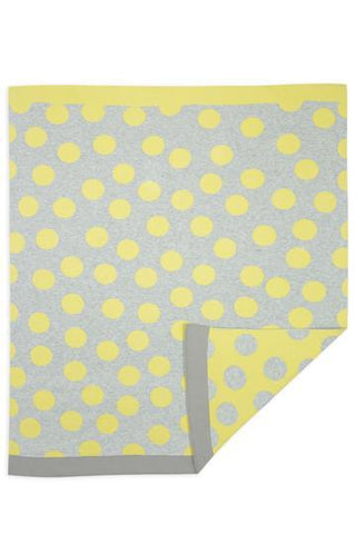 Journee Cotton Knit Blanket - Morgan Yellow