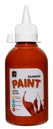 Rainbow Paint 250ml - Burnt Sienia