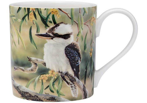 Aus Bird and Flora Kookaburra and City Mug