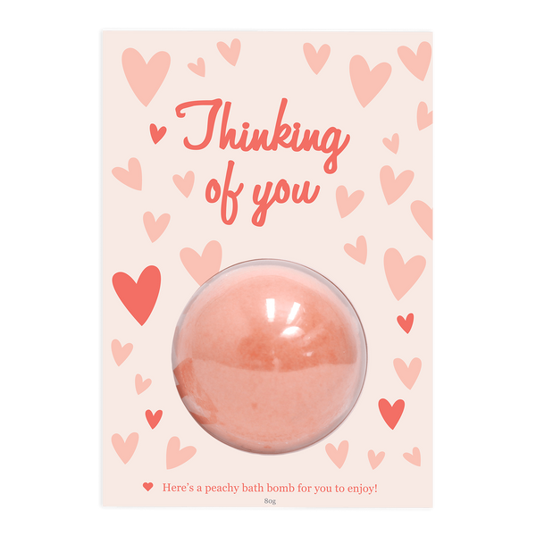 Bath Bomb Gift Card - Thinking of you