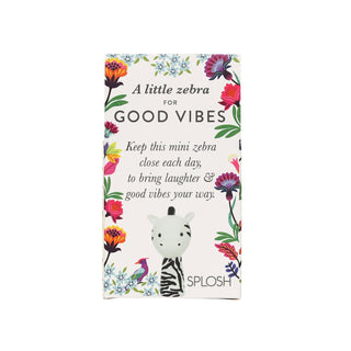 Meaningful Mini - Good Vibes Zebra