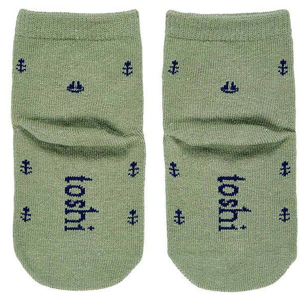 Toshi Organic baby socks - Nautical