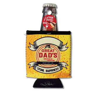 Lisa Pollock Stubby Holder - Great Dads