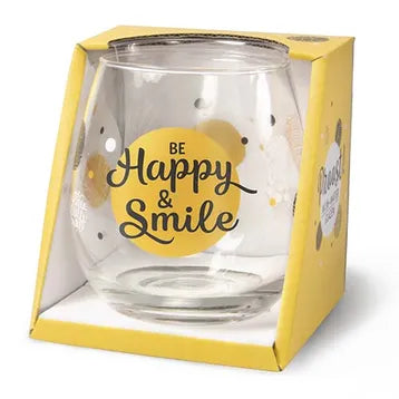Cheers Stemless Wine Glass