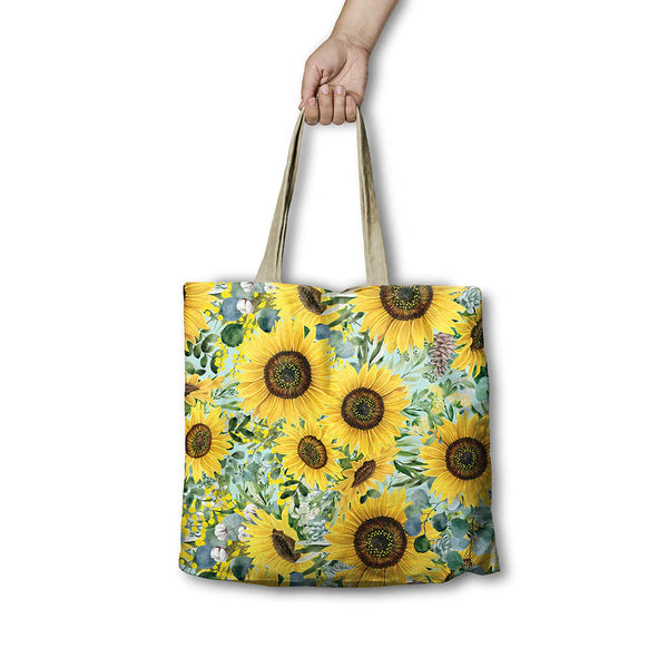Lisa Pollock Shopping Bag - Sunflower Bright