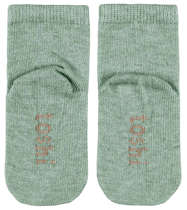 Toshi Organic Socks Ankle Dreamtime - Jade