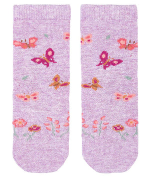 Toshi Organic Ankle Socks Jacquard Lavendula