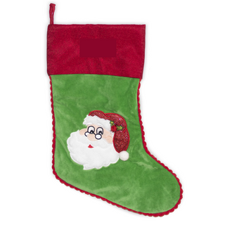 Stocking - Green Santa