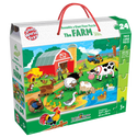 The Farm Floor Puzzle for Kids