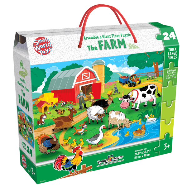 The Farm Floor Puzzle for Kids