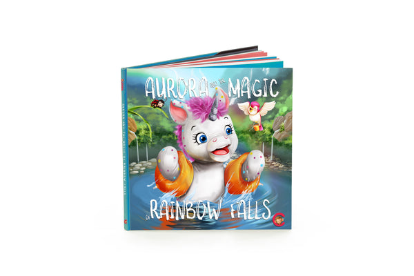 Aurora and the magic  of rainbow falls book