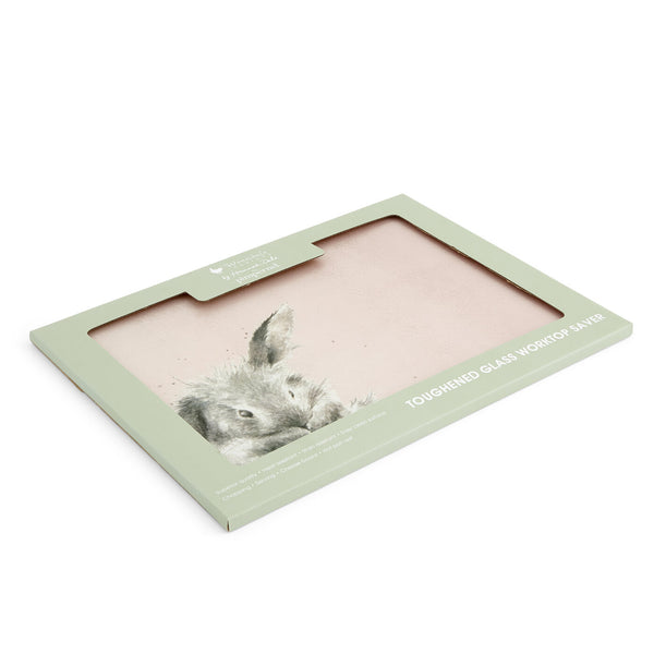 Pimpernel Wrendale Designs - Glass Worktop Saver Rabbit