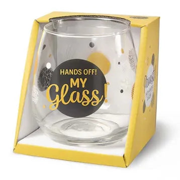 Cheers Stemless Wine Glass