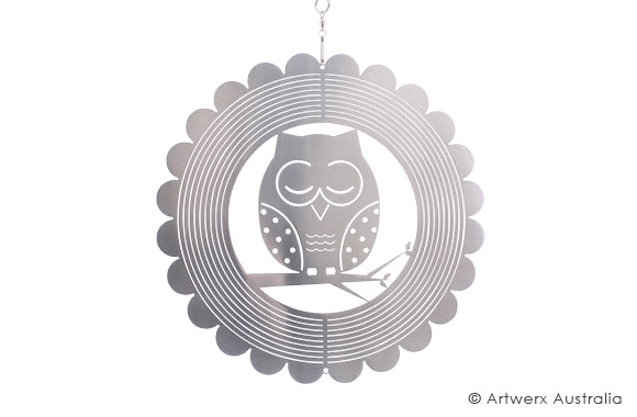 Artwerx Metal Spinners - Owl