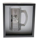 30th Badged Straight Beer Stein